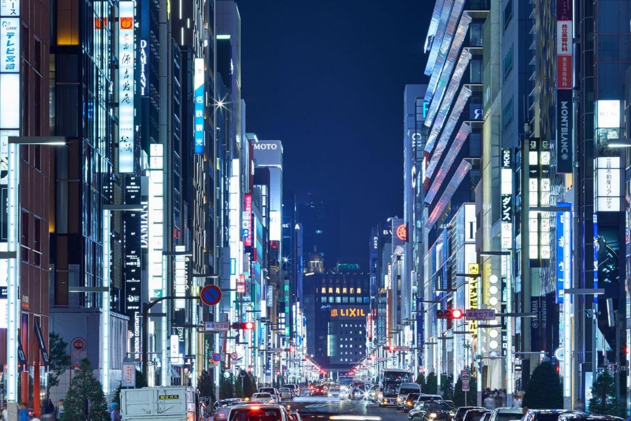 The B Ginza Hotel Tokio Exterior foto